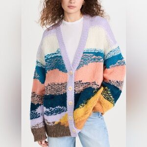 MOTHER The Long Drop Cardigan Mountain High | S